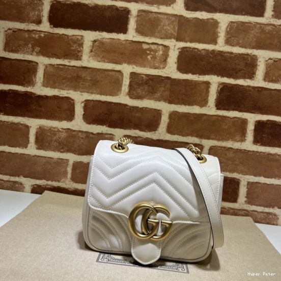 Hyperpeter mini Gucci bag-18*15*8CM shoulder Marmont GG 0727